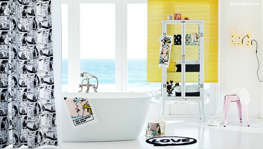 6 стилей для ванной комнаты H&M весна 2014